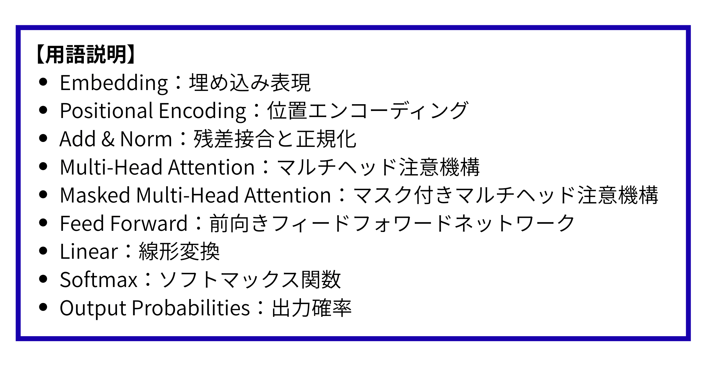 図1使用語の補足解説（日本語訳）