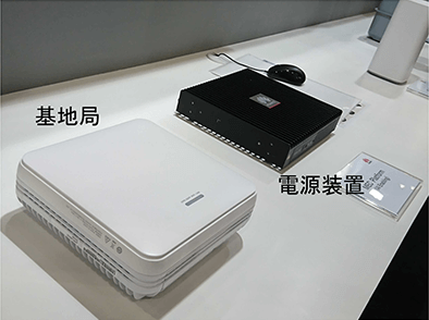 画像:ローカル5G基地局(Huawei)